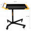 Table de travail ajustable à hauteur ajustable, table à outils roulante, atelier de réparation et bricolage, portable