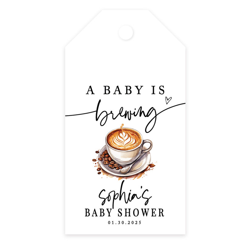 Personalized A Baby Is Brewing Coffee, Oui