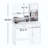 Vanity Desk With Mirror And LED Light Strip,Dressing Table With Large Drawer, 3 Level Storage Dresser & 3 Lighting Modes Adjustable Brightness, Suitable For Bedroom-1847247026