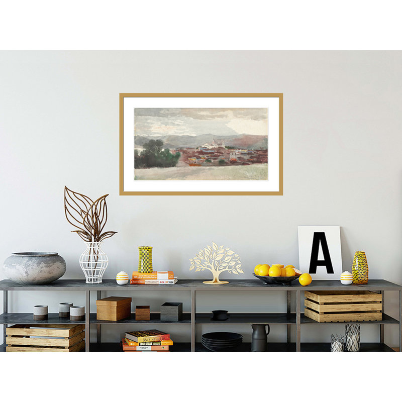 «Santiago de Cuba» par Winslow Homer, impression giclée sur cadre, H 25,89 po x l 41,5 po
