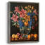 Reproduction encadrée FLORAL Series DCCxxxvii - bois massif-403091614
