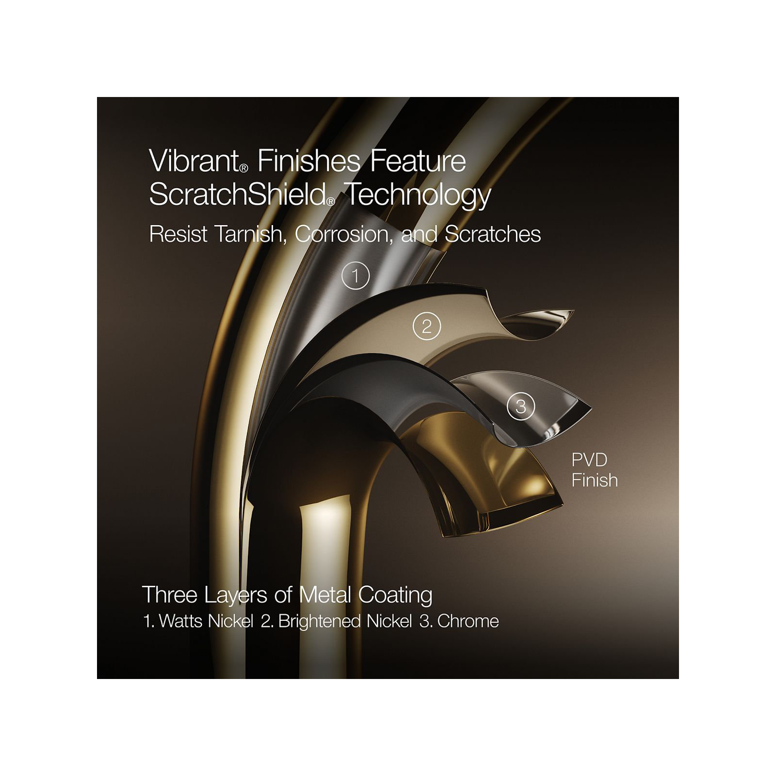Purist Wall Mounted Tub Spout, Vibrant Brushed Nickel