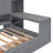 Wooden Daybed With Three Drawers, And All-In-One Cabinet, Desk And Shelves-339736067-339736069