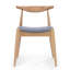 Ensemble de 2 chaises de salle à manger rétro en bois d'hévéa avec dossier ergonomique-43724507-43724501