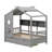Vidoje Kids Bed with Storage Shelf-1043395503-1043395502