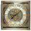 Horloge murale avec engrenages en mouvement de The Horloge