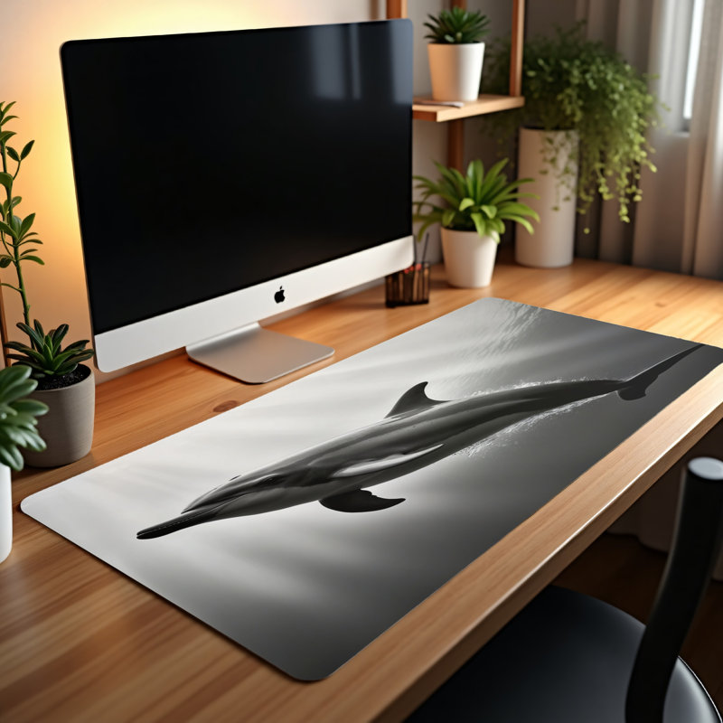 Polyester Desk Pad, 31.5x15.5