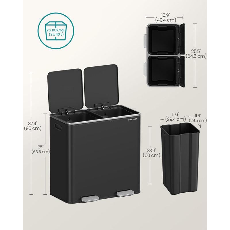 Recycling Bin - 40L