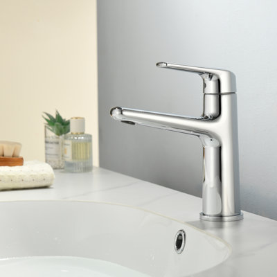 Bathroom Faucet 1 Hole Bathroom Sink Faucet Waterfall Vanity Faucet Single Handle Bathroom Sink Modern