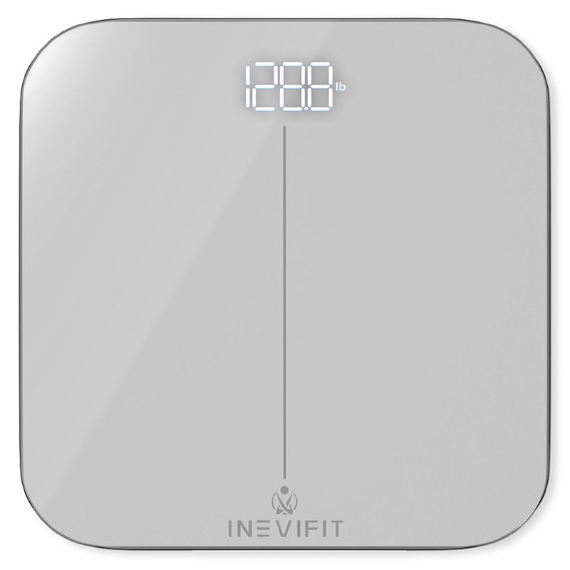 INEVIFIT Digital Bathroom Scale, Gray