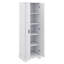 Armoire de rangement / Armoires-garde-manger, grande bibliothèque en bois avec deux portes et tablettes réglables-82078869