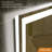 3 Color Light Memory Illuminated Dimmable LED Anti Fog Makeup Bathroom Vanity Mirror-84740435
