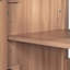 Meuble-lavabo de 36 po avec structure en bois massif, 2 portes à fermeture douce, 3 tiroirs, lavabo en céramique, tablette réglable pour cadre compact, petits espaces de bain