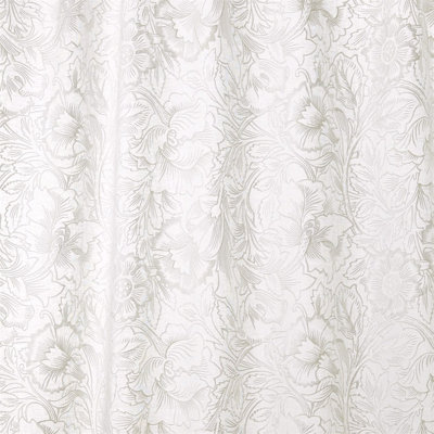 Pure Poppy Embroidery Fabric