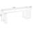 Brown Rectangular Solid Wood with 4 drawers desk-108839985