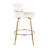 Breeley Swivel Upholstered Counter Stool with Metal Frame-103134001-104619525