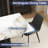 7-Piece Modern Rectangular Sintered Stone Dining Table Set With 6 Faux Leather Chairs-721967277-721813769-721813767
