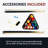  Hathaway Montecito 8 Ft Furniture Pool Table – Includes Cue Sticks, Billiard Balls – Modern Design Perfect for Family, Home, Dining, or Living Room