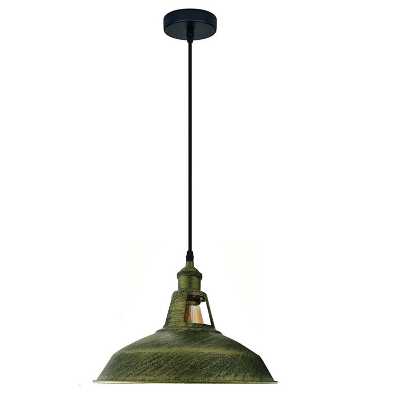 Orford 1 - Light Single Pendant, Brushed Brass