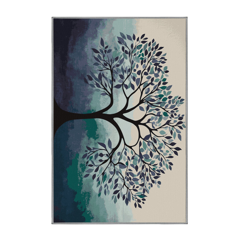 Tapis fantaisiste Woodland, Rectangle 6 pi x 9 pi