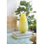 Vase en verre D6.5x12.5 ", vert