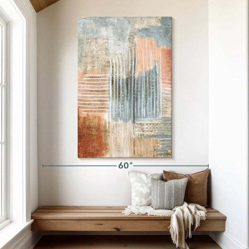 Avery Summer Rust I, 51" H x 34" W