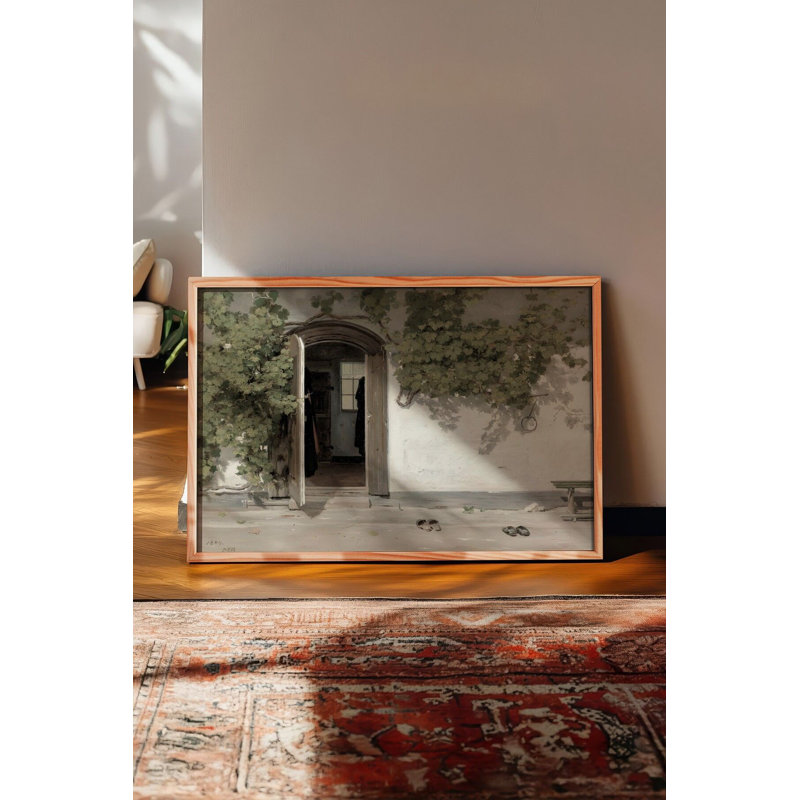 Peinture décorative encadrée