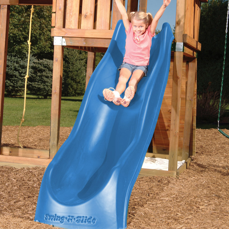 Wave Slide for 5' Deck, Blue