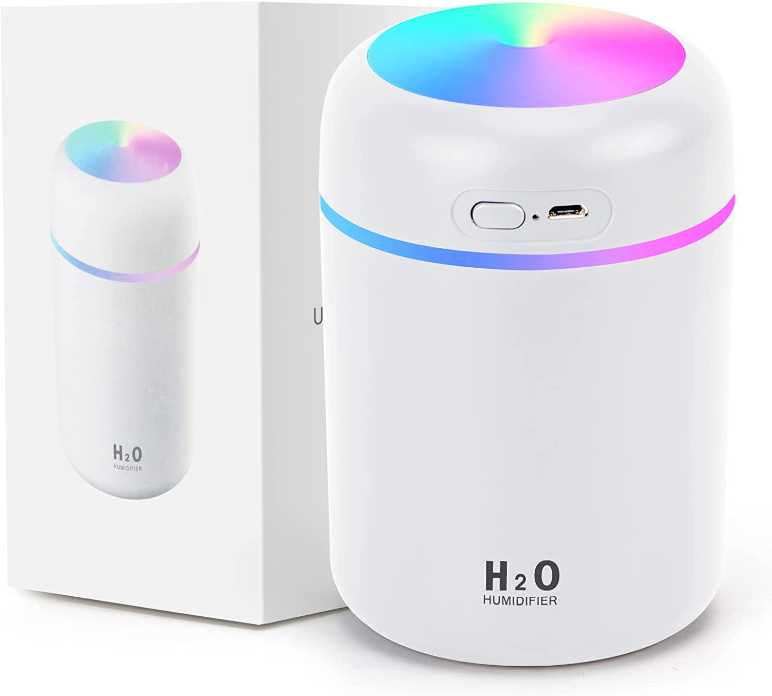 1pc Air Humidifier; Creative USB Mini Humidifier; Astronaut&Space Capsule  Styling Humidifier With Night Light; Room Humidifier For Home Bedroom  Office