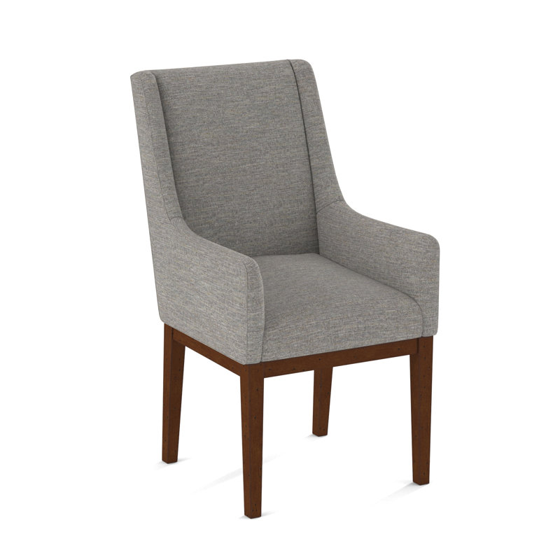 Upholstered Arm Chair, 61630-74, Black
