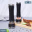 Buckingham Electric Salt & Pepper Set Matte Black Soft Touch Push Button Battery Operated