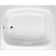 Designer Alexis 60" x 48" Soaking Acrylic Bathtub
