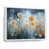 White Floater Framed