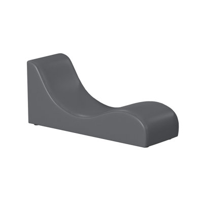 Picket House Furnishings Booker Lounge Chair In Grey Pu