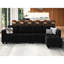 Canapé modulaire rembourré 116,6 po Soneson-608764766