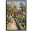 «Spring Cottage Garden Path», impression de fleurs en fleurs, photos d'art sur toile encadrées-123385965-123385953