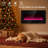 Ultra-Slim Electric Fireplace, Recessed & Wall Mounted Heater-1996336309