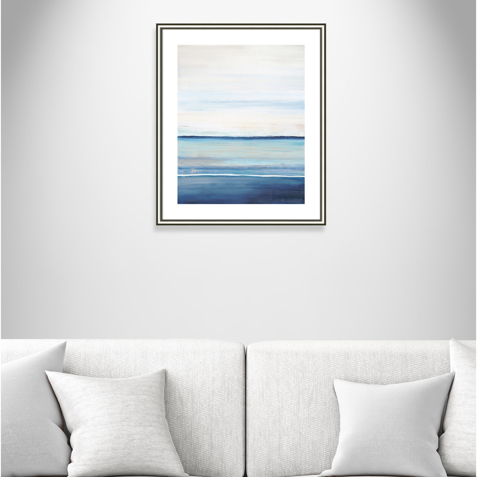Emmit "Distant Whispers" Print by Filippo Ioco, Silver Framed Paper, 25.5" H x 21.5" W x 0.88" D