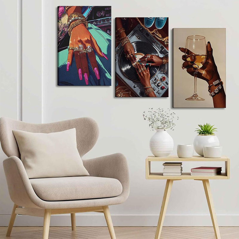 3 Piece Wrapped Canvas Print