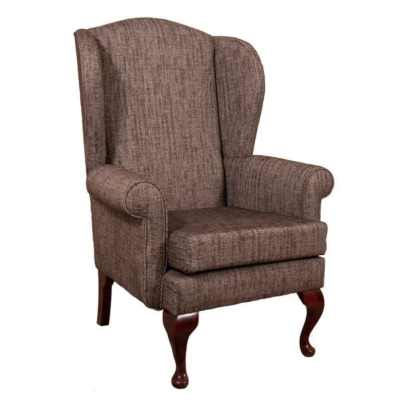 Merion Upholstered Armchair, Charcoal