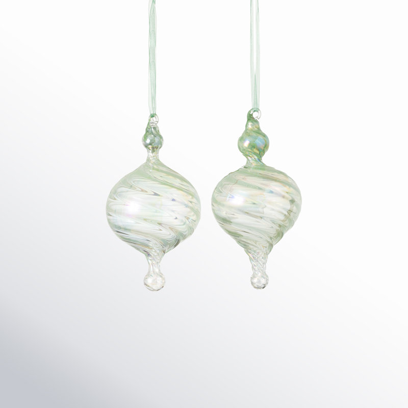 Gilded Elegance Clover Lane No Pattern Finial Ornament
