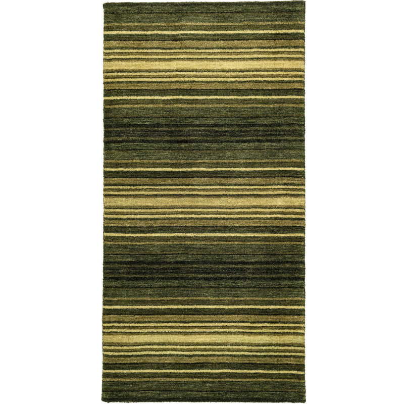 Tapis de couloir vert Jahiem
