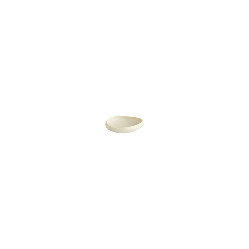 Elon Handmade Cream-Toned Ceramic Decorative Bowl