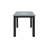 Grey And Black Dining Table With Chair Set
