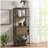 3-Shelf Bookcase With Storage Cabinet