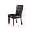 Leroux Upholstered Dining Chairs With Button Tufted