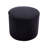 Amarjot Bouclé Fabric Round Ottoman-1611527031
