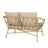Raynette 48'' Iron Outdoor Loveseat