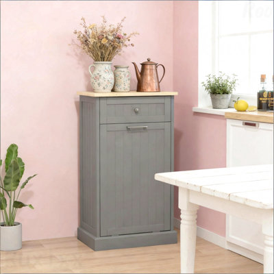Storage Organizer Cabinet Trash Cabinet Tilt Out Trash Cabinet