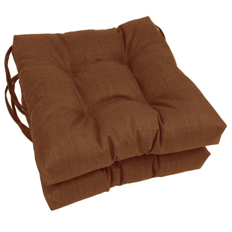 Coussin de chaise de salon intérieur/extérieur, Moka